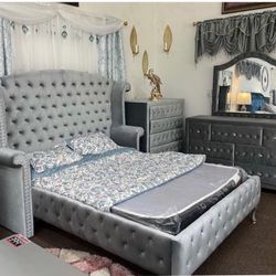 Queen Bedroom Set In Stock For Immediate Delivery 