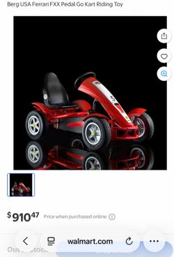 BERG Ferrari FXX Racer Pedal Go-Kart