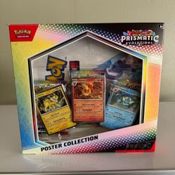 Pokemon Scarlet and Violet Prismatic Evolutions Poster Collection