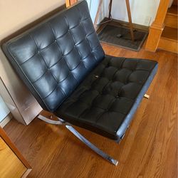 2 chairs and west elm credenza