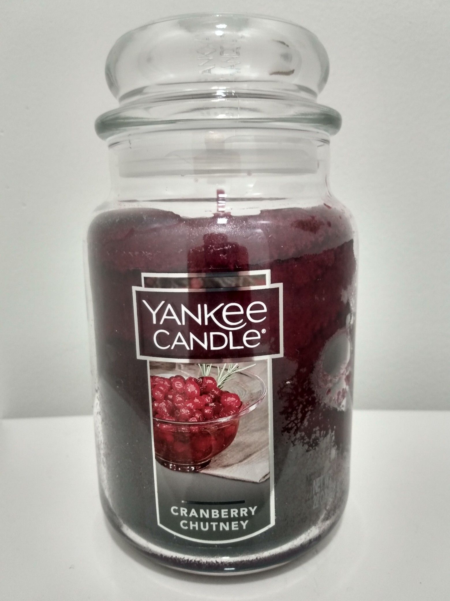 CRANBERRY CHUTNEY YANKEE CANDLE (22oz)