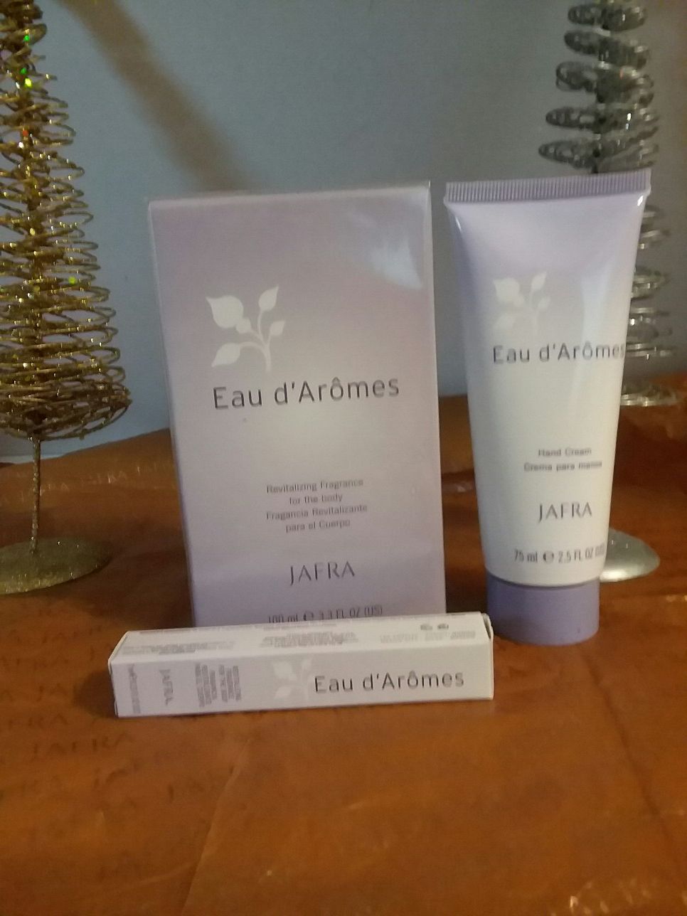 juego de perfume eau ď arómes jafra producto