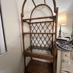Rattan Shelf’s/ Bamboo.  