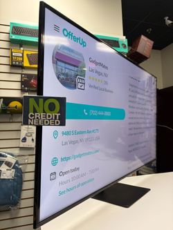 Samsung  43” LED 4K UHD 60Hz 4ms Smart Monitor  | $0 Down!