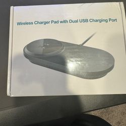 Seenda Wireless Charger with Dual USB