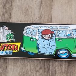 Vintage NOS GRAIL Very RARE Greg Lutzka Almost Skateboard SIGNED Ryan Sheckler