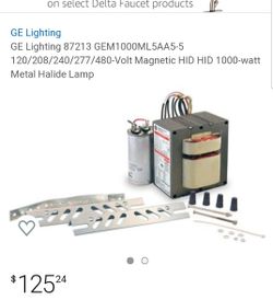 General electric ballast