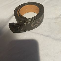 Black Louis Vuitton Belt