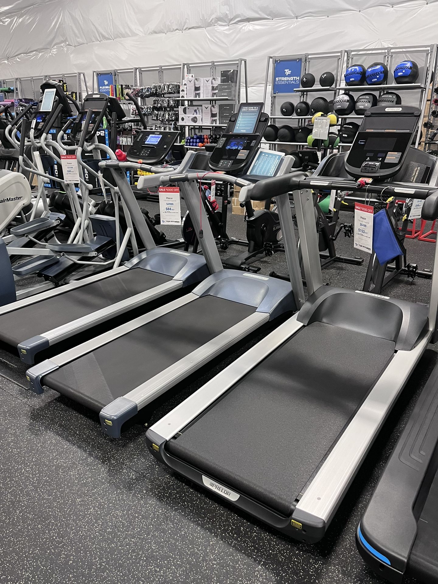 Fitness Treadmills Precor Treadmills For Sale Precor 200 Series