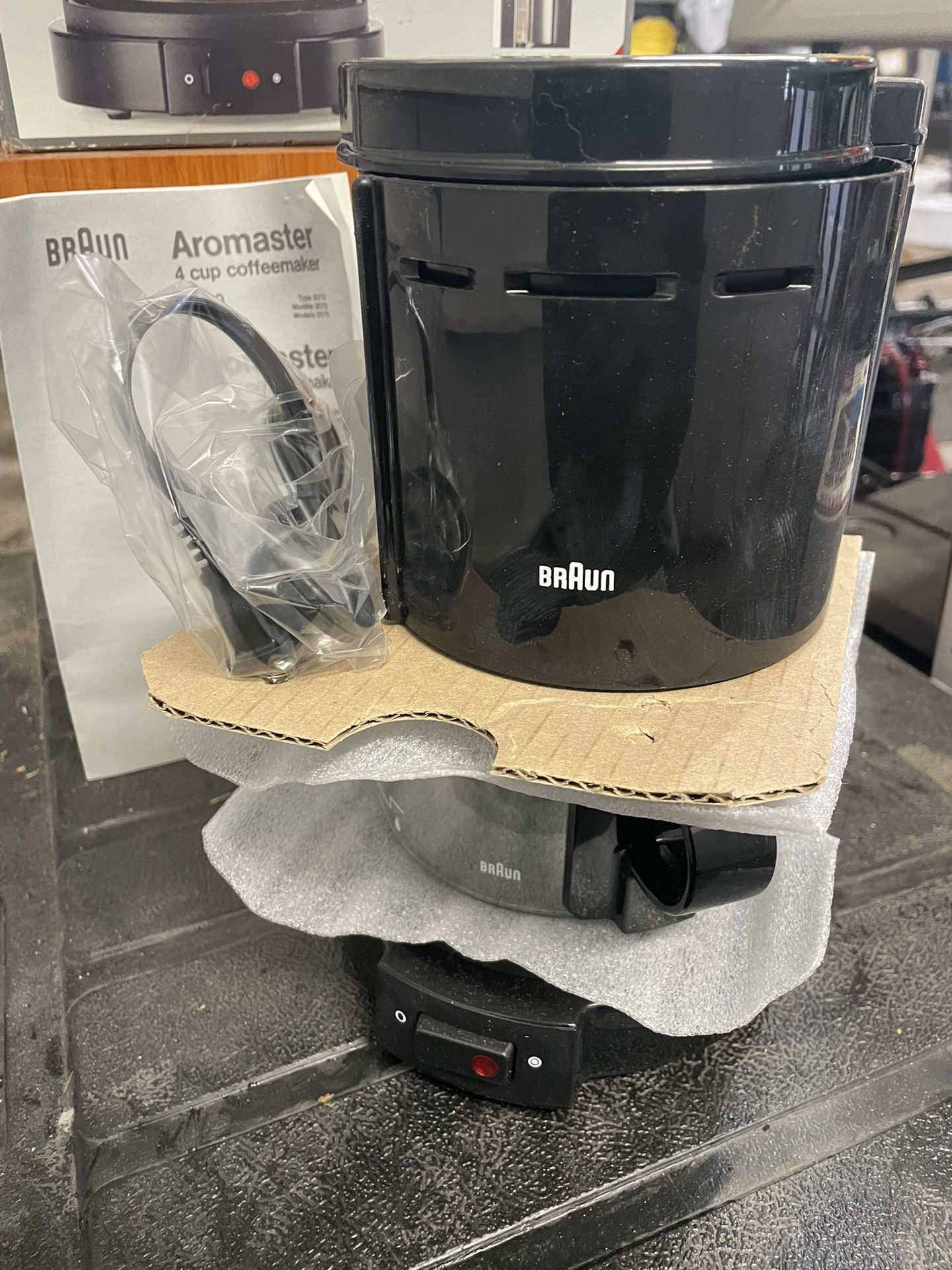 Braun 4 Cup Coffee Maker 