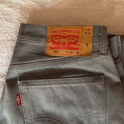 Levi’s 501 Grey Size 34x32