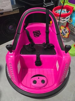 Bumper Buddy BB-002 Pink Bumper Car - remote and charger