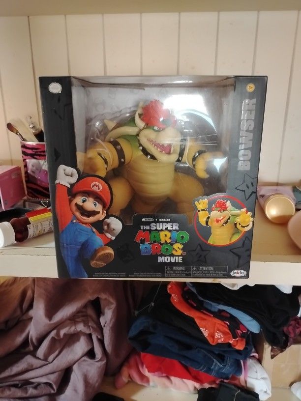 Super Mario Movie Bowser Collectible Toy