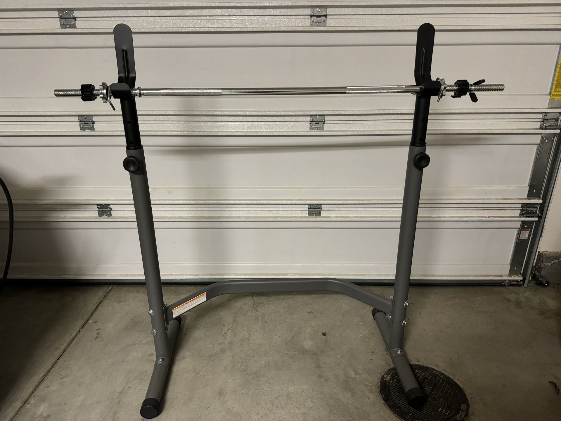 Barbell Rack With Weight Plates Combo