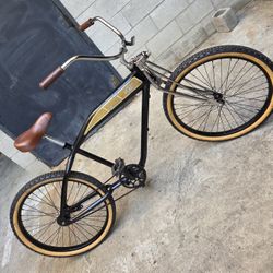 Felt Surf City Custom Woodie Beach Cruiser 