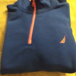 New Authentic Nautica Fleece Pullover 