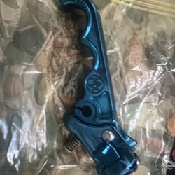 old school NOS Diacompe tech 2 II right rear bmx bike brake lever blue 1982 date