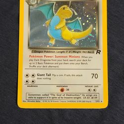 Dark Dragonite Holo