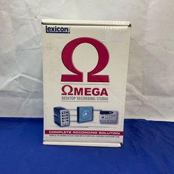 Lexicon omega desktop recording studio with box