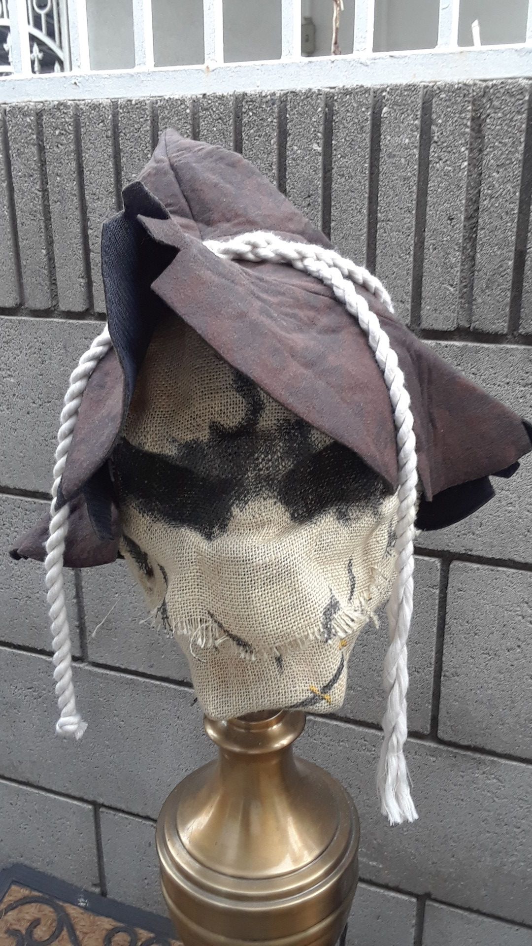 Animotion Scarecrow Mask and Hat