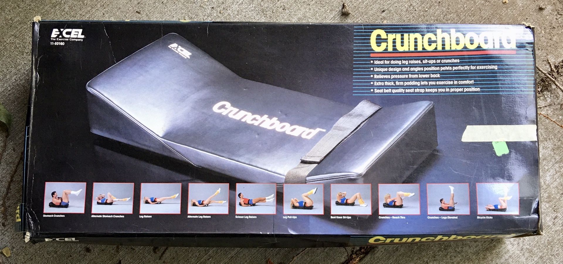 Crunchboard! by Excel. The Exercise Company.