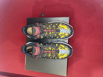 🔥 Versace Trigreca Barocco Sneakers – Size 43 (US 10) – Authentic 🔥