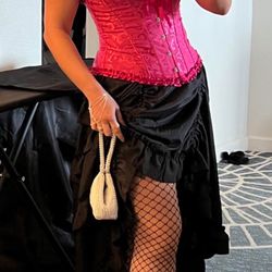 Rose Red Corset Top Waist Cincher Trainer 2XL