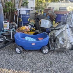 LITTLE TYKES TWO SEATER WAGON 