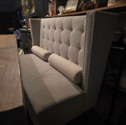 Bench with nail trim
