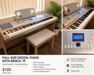 Yamaha portable grand 620dgx