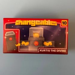 #10 KURTIS THE DIVINE #10 McDonald's 2026 Happy Meal Toy Changeables Unopened