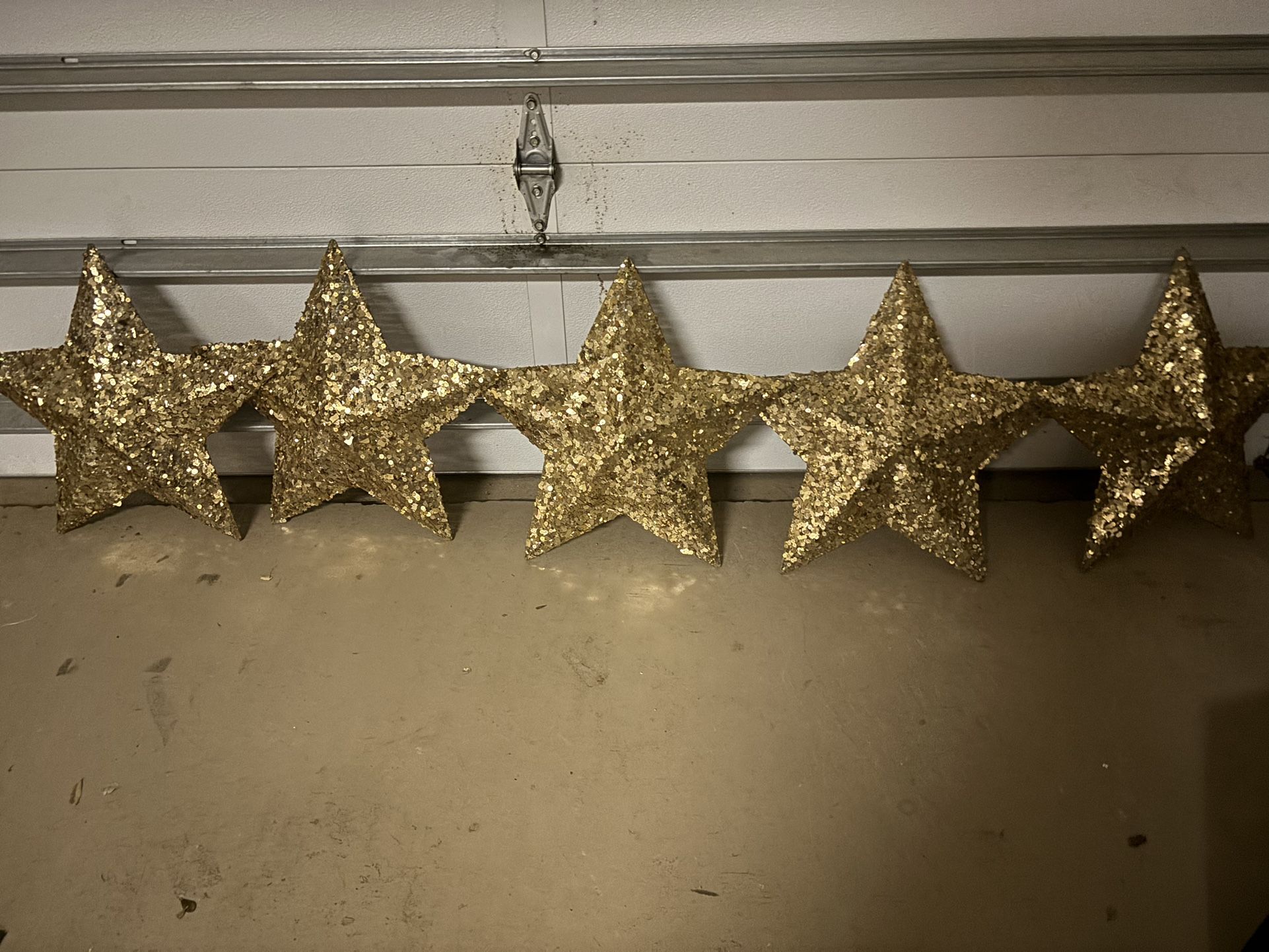 Gold Star Decorations