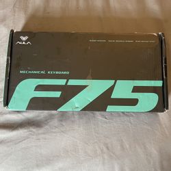 AULA F75 75% Wireless Mechanical Keyboard,Gasket Hot Swappable Custom Keyboard