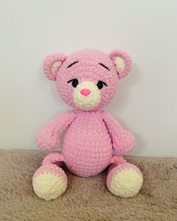 Crocheted Bear Stuffed Animal