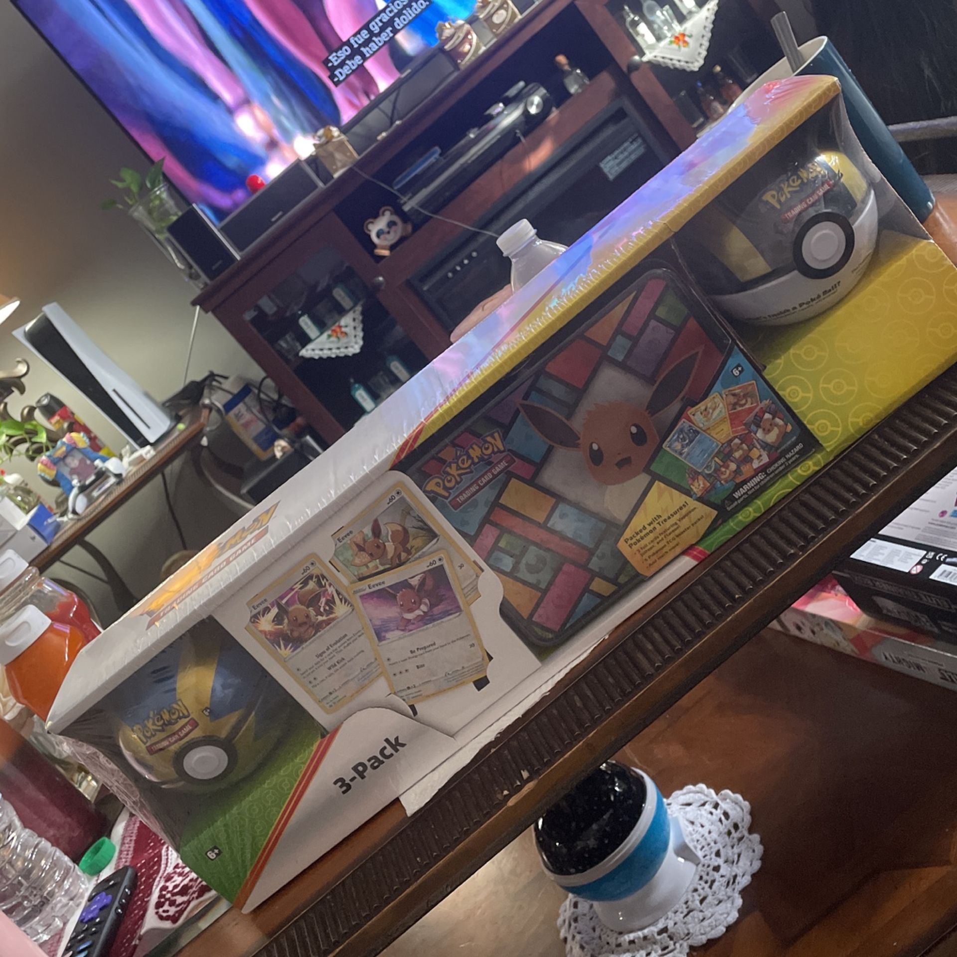 Pokemon 3-pack Treasure Chest