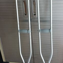 Crutches,  Aluminum 
