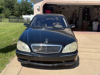 Mercedes-Benz S500 Class Black Sedan 2001