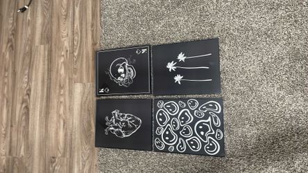4 framed prints take all for 10