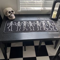 Beaded Halloween Table Runner