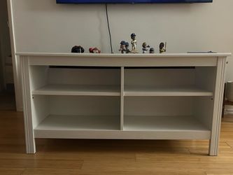 White TV stand
