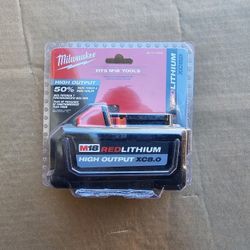 Milwaukee M18 High Output 8.0 Amp Battery 