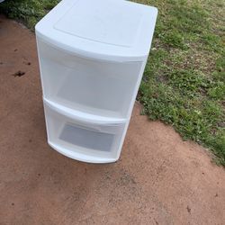 Sterilite 2-Drawer Plastic Storage Organizer 