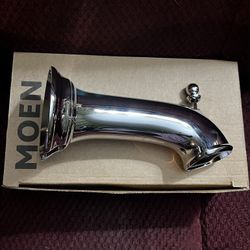 Moen Chrome Screw On Diverter Tub Spout New