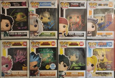 Autographed Funko Pops