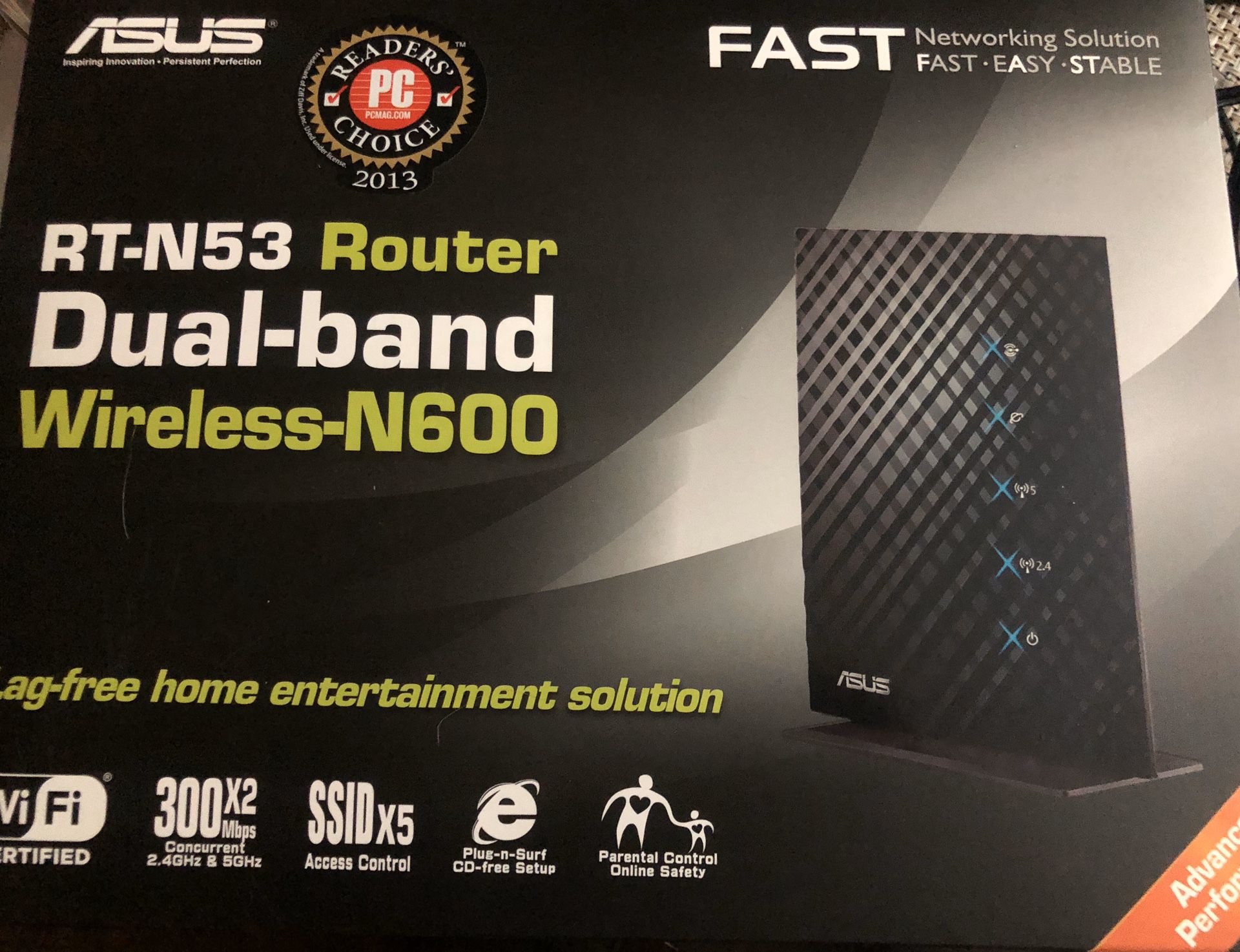 ASUS RT-N53 Wireless Router - Dual Band