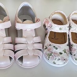 4 Pairs Girl Shoes Brand New Ages 1.5-3 Yrs Old