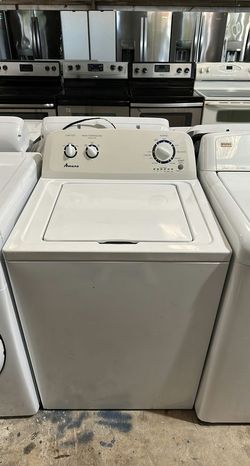 Amana Washer Top Load White with Agitator