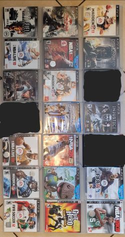 PLAYSTATION 3 VIDEO GAMES