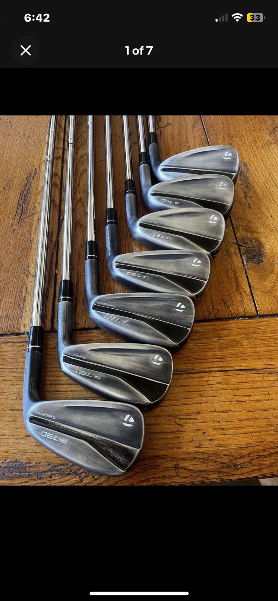 TaylorMade P790 Irons 4-PW