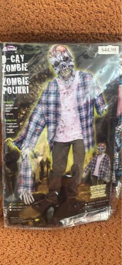 D-Cay Zombie Halloween Costume with Mask